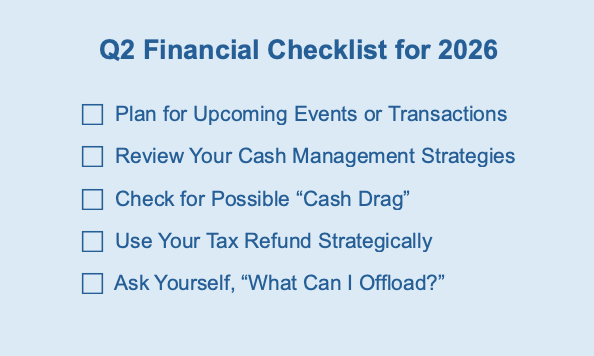 Q2 Financial Checklist