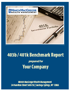 401k plan benchmark