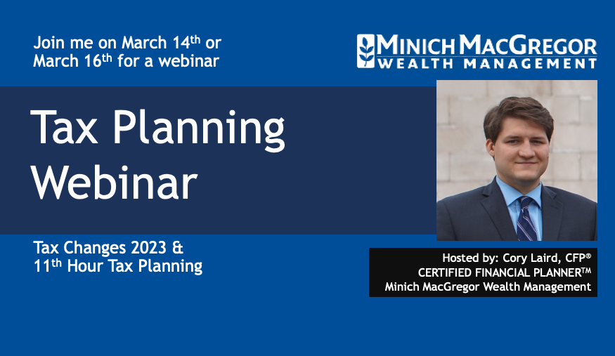 Tax Planning Webinar Financial Advisors Offering Portfolio Management