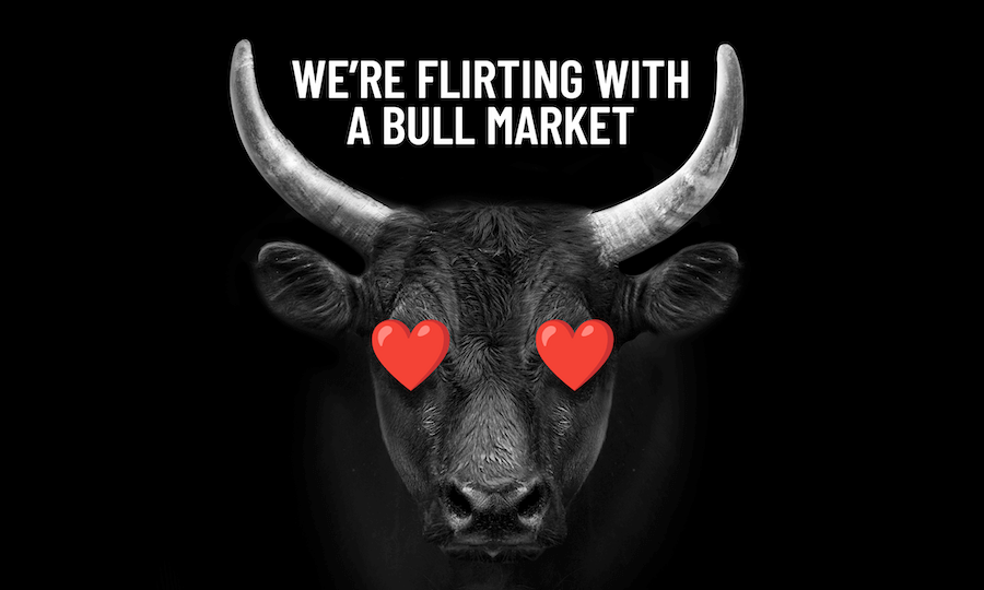 New bull market? (caveats inside) Financial Advisors offering