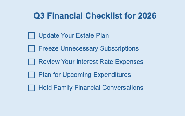 Your Q3 Financial Checklist
